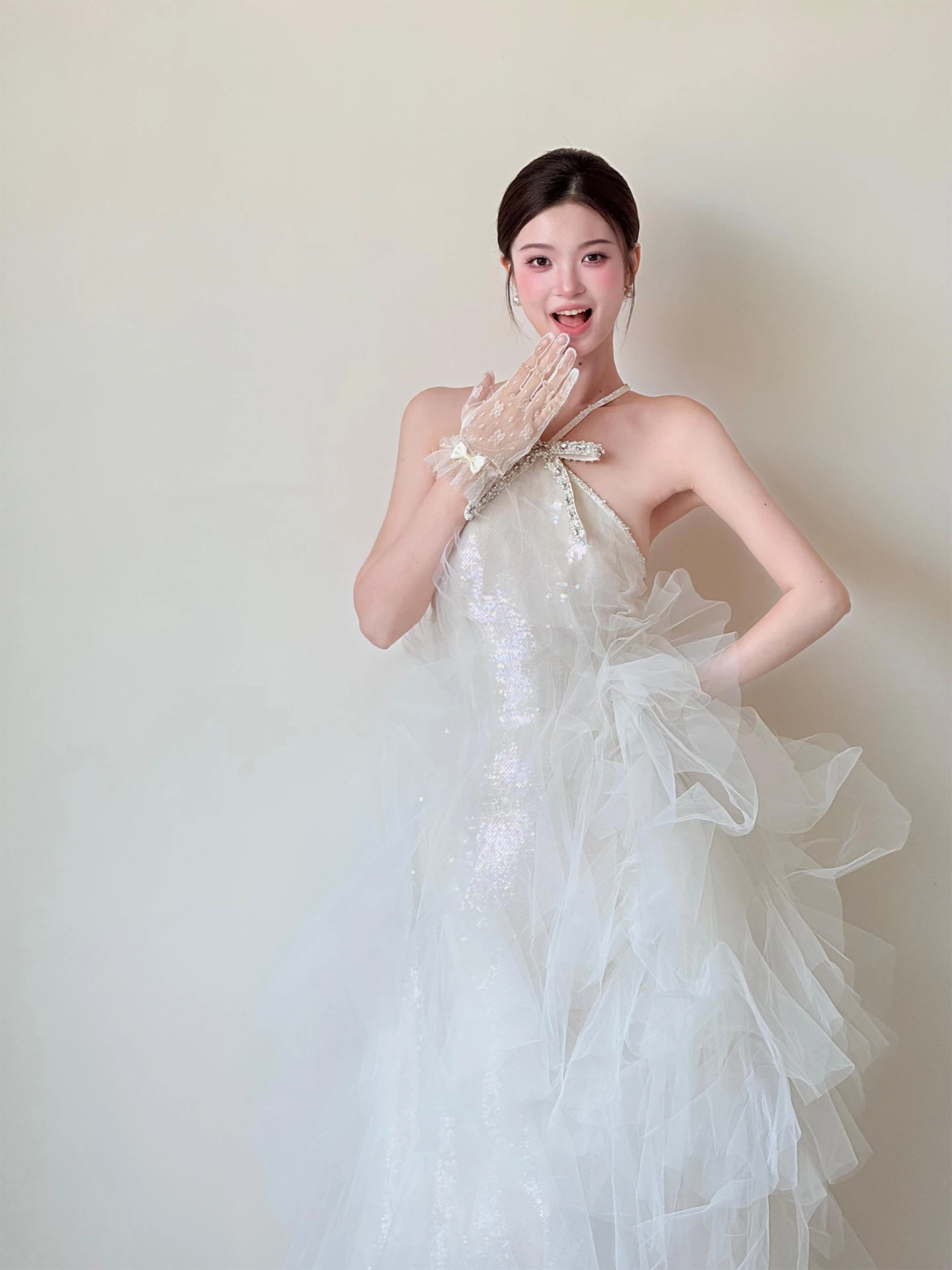 Ball Wear Morning Gowns Women's Light Wedding Dress High-Grade Super Mori Bride Engagement High-End Affordable Luxury Niche