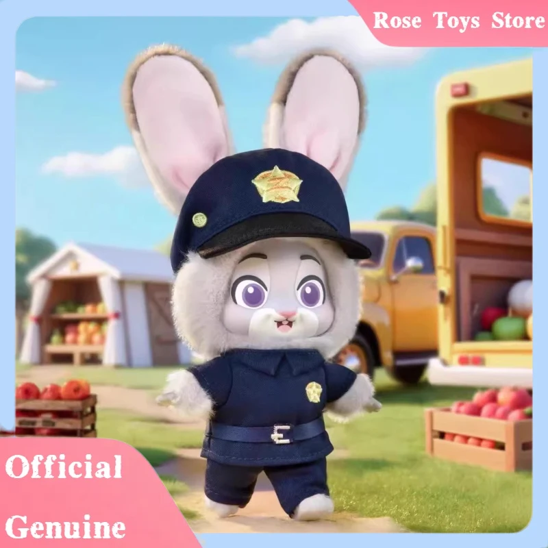 

Подлинная классическая серия Disney Zootopia V1 Nick & Judy, слепая коробка, милая виниловая плюшевая сумка, подвеска, фигурка, загадочная коробка, рождественские подарки