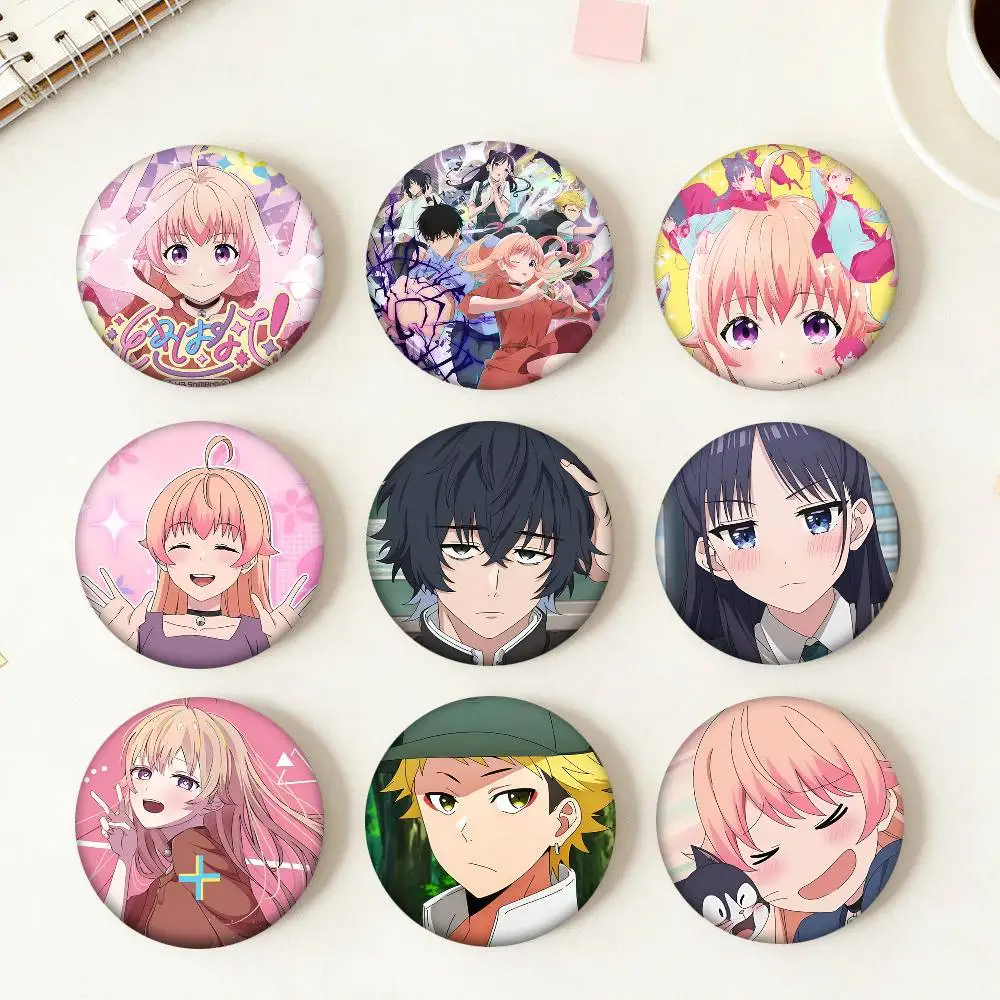 Comics WITCH WATCH Pin redondo para solapa, mochila, ropa, accesorios de joyería, broche de regalo