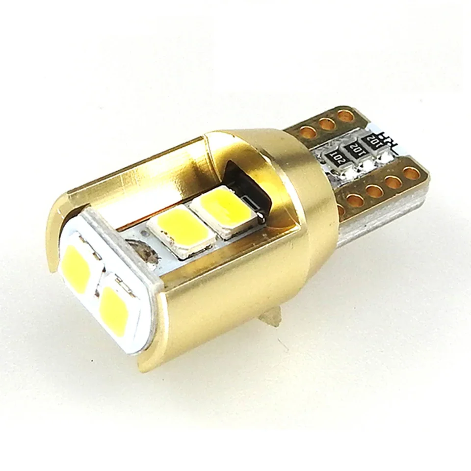 New Style T10 LED Car Interior Light High Bright Auto Canbus Lamp Bulb SMD LED Dome Light 6000K White Drop Shipping Supported