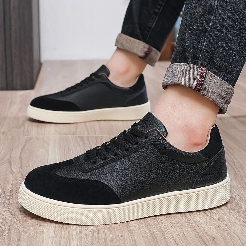 

Fashion summer men's lightweight casual single shoes versatile breathable men's casual sports board shoes