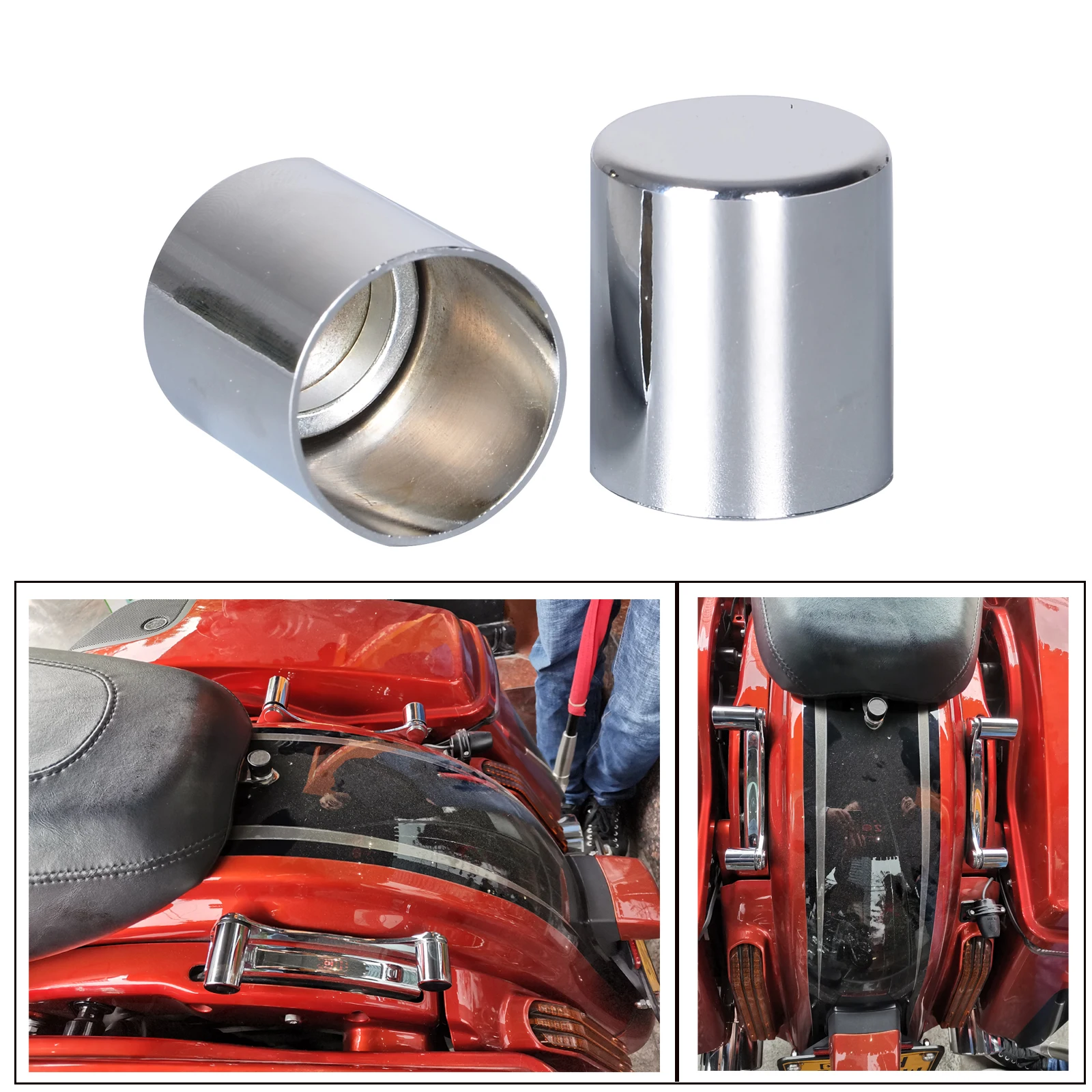 

Motorcycle Docking Magnetizes Caps Docking Hardware Covers for Harley Street Glide Road King Road Glide Accessories 2009-2022