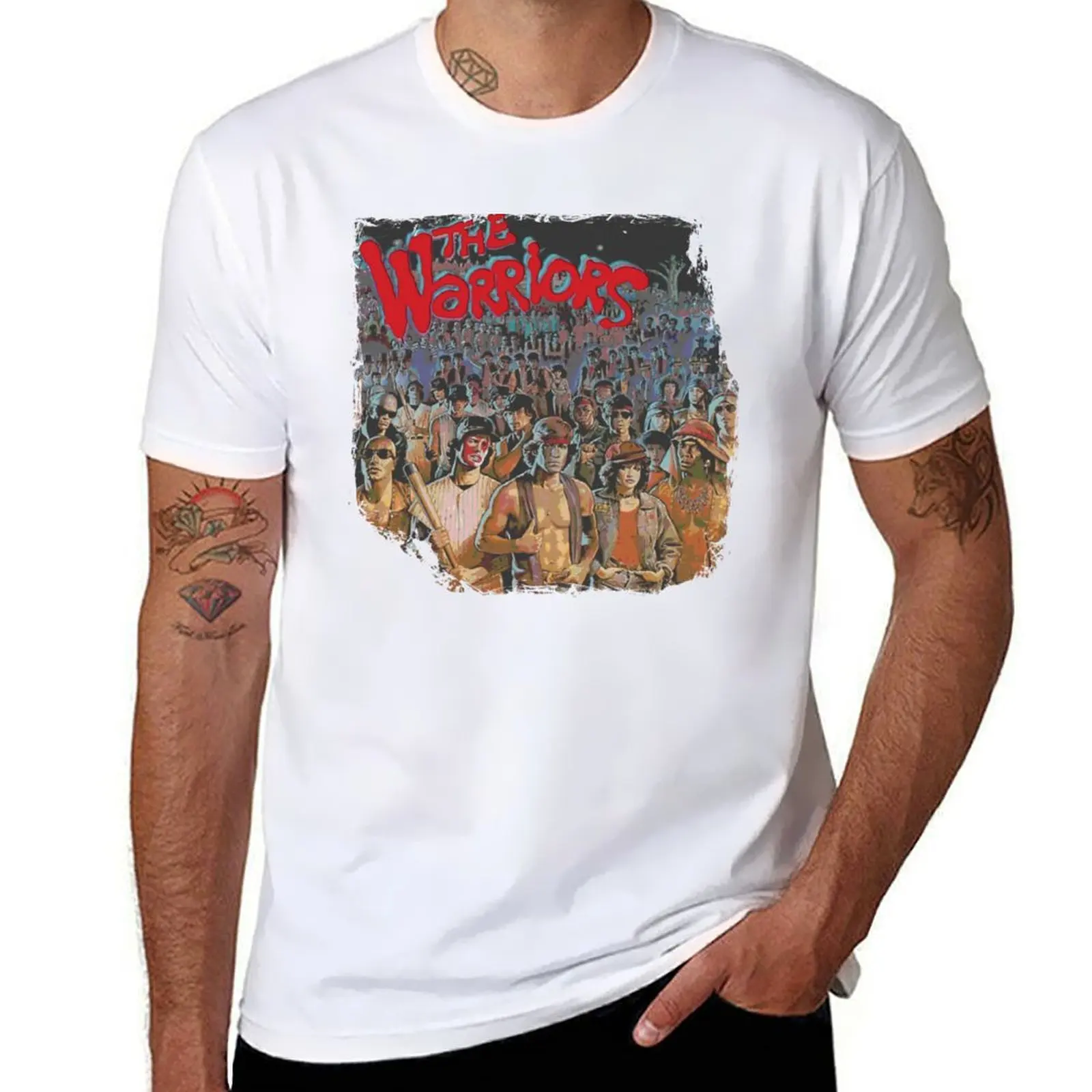 

The Warriors (1979) Colorway 1 T-Shirt man t shirt designer man t shirts cotton T-Shirt