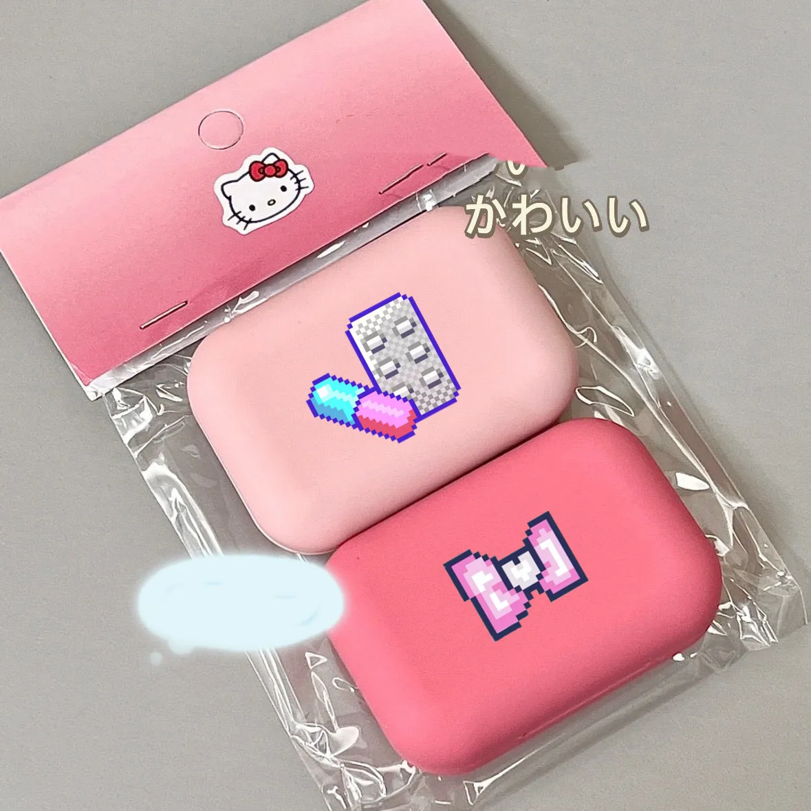 

Needy Girl Overdose Contact Lens Box Cartoon Pattern Game Figure Girl Life Daily Portable Supplies Beauty Daily Necessities Gift