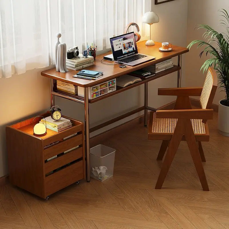 Office computer desk Nordic small apartment student writing desk