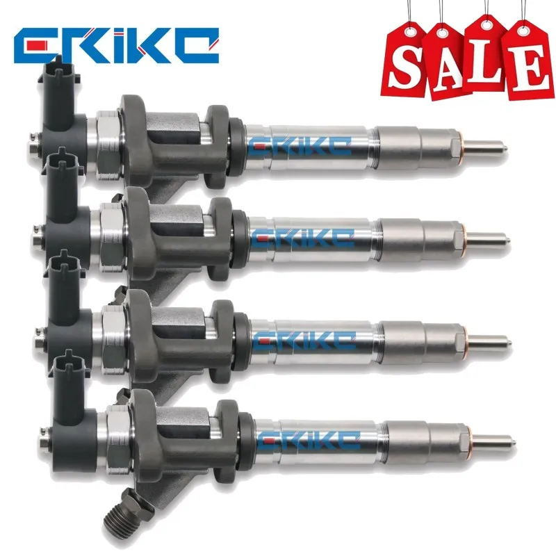 4PCS 0445120049 Common Rail Injector ME223750 ME223002 0 445 120 049 0445 120 049 High Quality for Mitsubishi