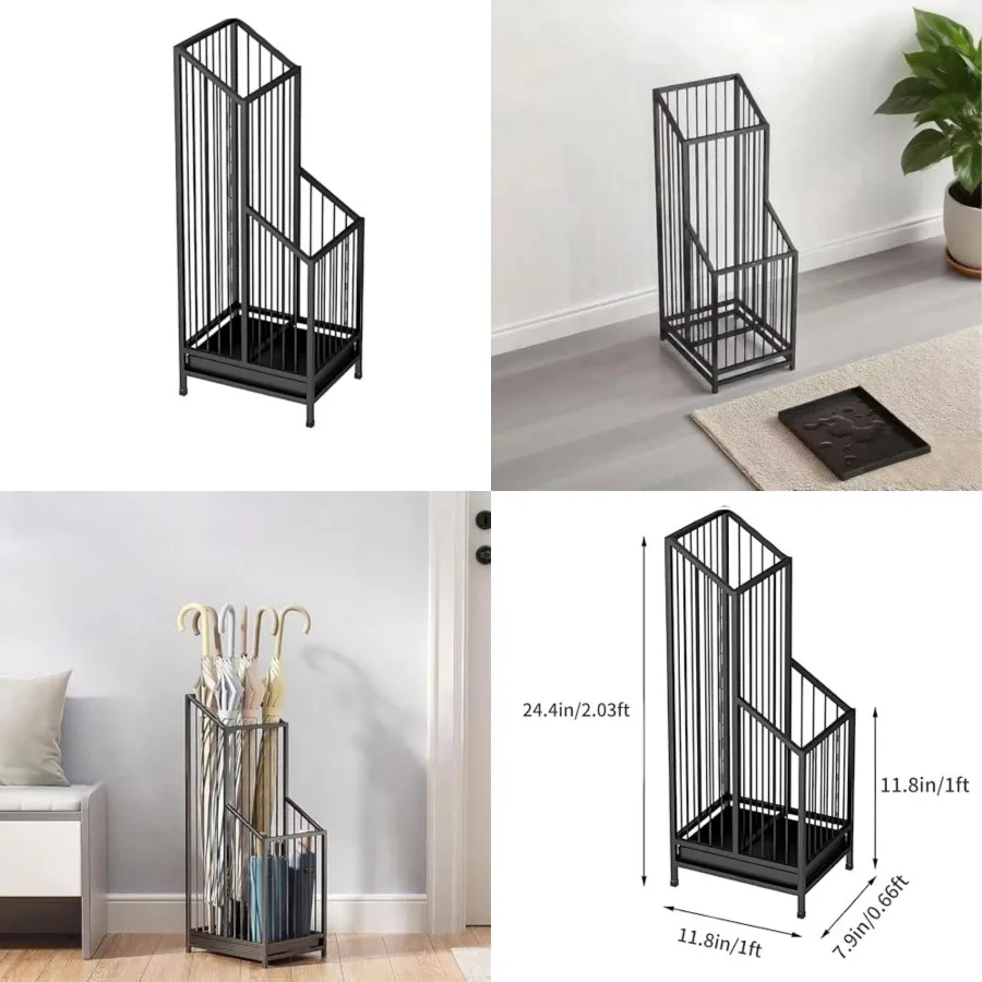 

Umbrella Stand Umbrella Holder for Entryway Umbrella Storage Stand Rack Entryway with Decorative, Durable Indoor, Hotel Entrywa