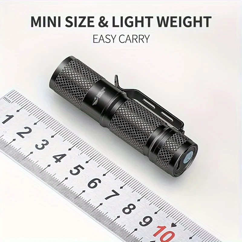 New Ultra Powerful Flashlight LED Mini Tactical Zoom Flashlight USB Rechargeable High Power EDC Torch Metal Pen Clip Hand Lamp