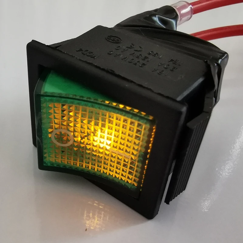 Perforation Size 29 x 22mm 4Pin 6Pin Boat Power Switch With 220V Light Rocker Switch Latching Momentary IP65 ON OFF ON ON