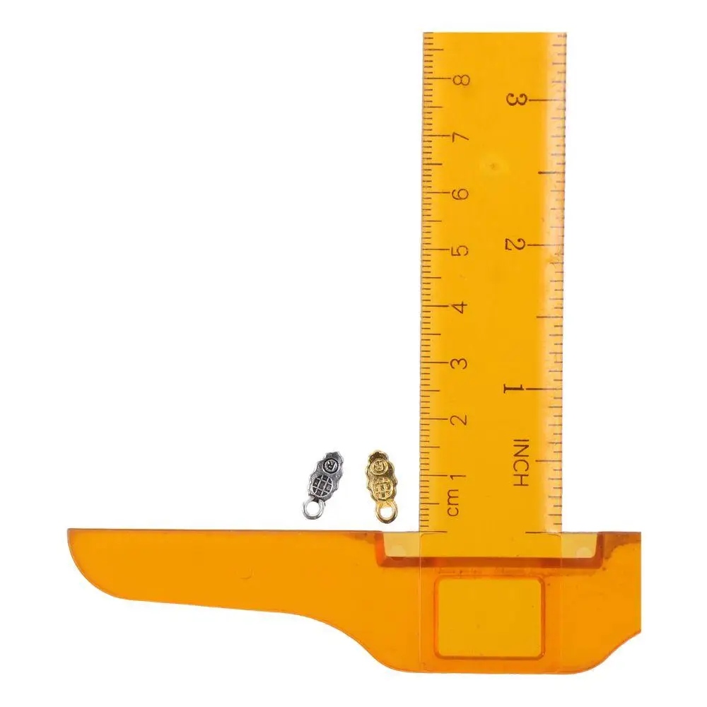 200 pz Lega Piccolo Cucchiaio Bail Orecchino Pendenti e Ciondoli Oro, Argento Forma di Foglia Orecchino Bails 13*6mm Forma di Foglia Colla su Bails Pendenti