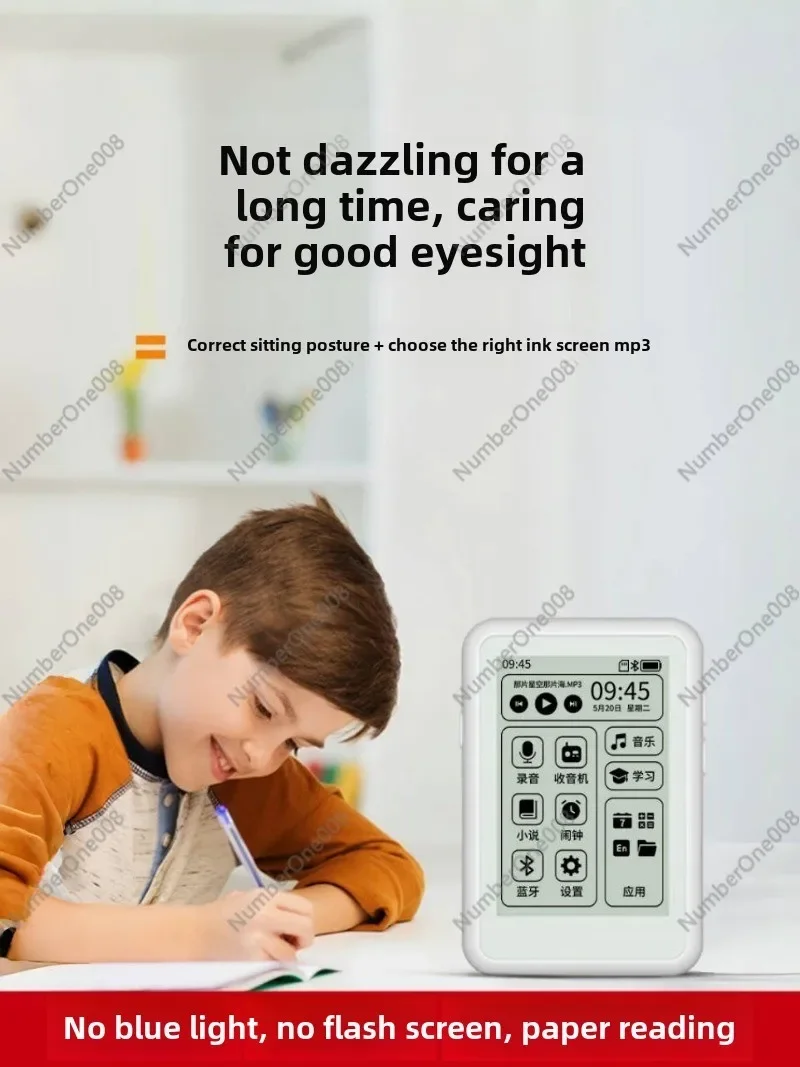 باتريوت Mp3 شاشة الحبر Mp4 وكمان نسخة الطالب بلوتوث الكتاب الإلكتروني تشغيل الموسيقى قارئ قراءة الروايات