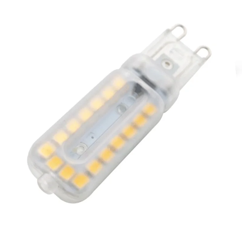 10PCS G9 Led Light Milky 3W 5W Dimmable Led แบบ SMD G9 Halogen High Lumens หลอดไฟ AC220V