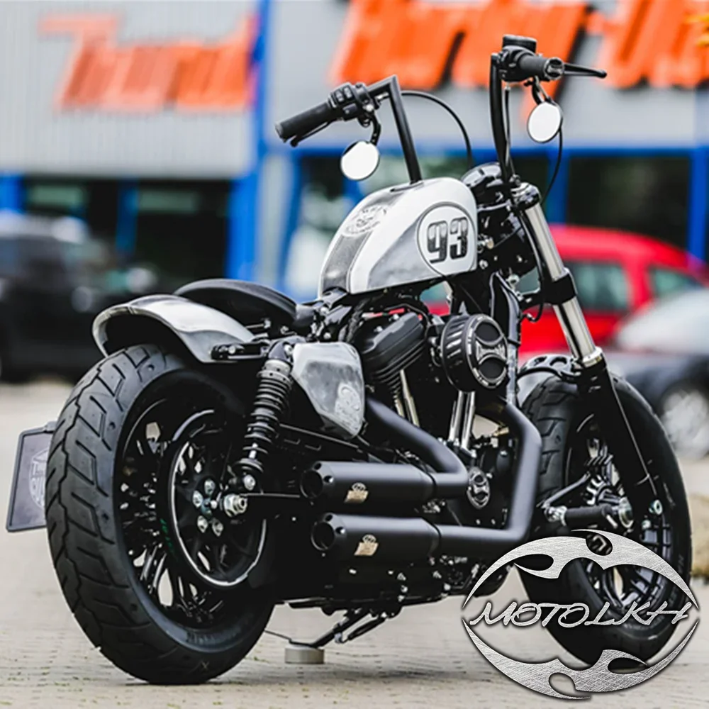 Manubrio Ape Hanger da 10'12' (1 pollice) per moto Harley Sportster Forty-Eight Iron883 XL1200X 72V 95-24