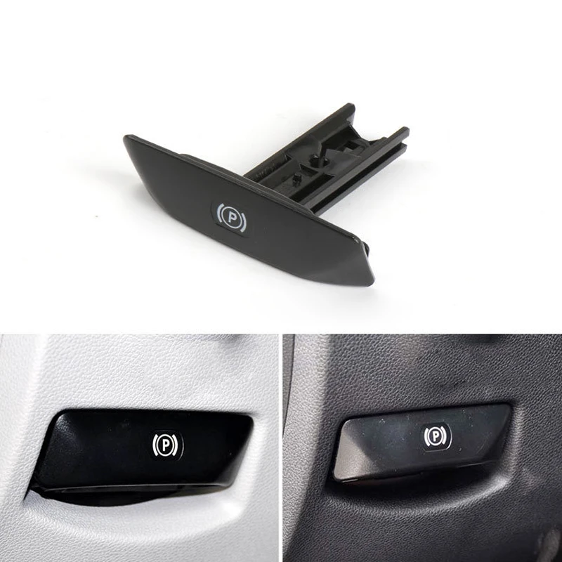 

1PCS ABS Car Parking Brake Pull Handle Switch Parking Brake Switch for Mercedes-Benz W204 W207 W212 W218 X204 CLS GLK 2008-2016