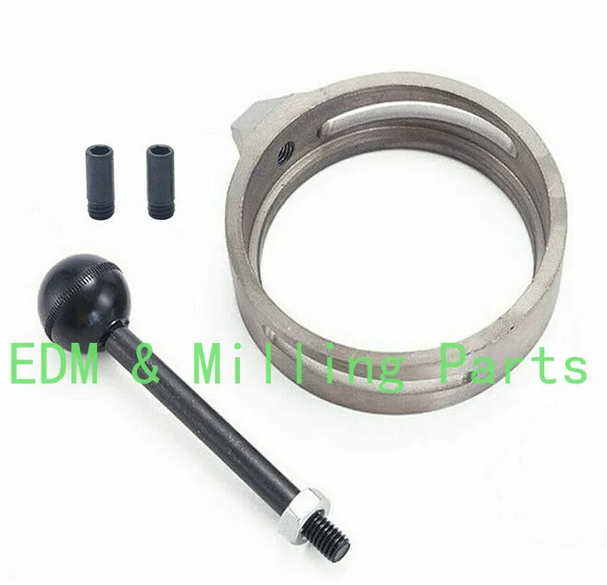 CNC Milling Machine Cam Ring & Clutch Lever 2x M8 Pins Switch Mill Handle For Bridgeport Mill Part