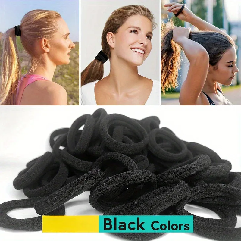 

Fashionable High Elastic Sports Seamless Head Rope Simple Storage Box High Elastic Hair Loop Head Rope Hair Accessories