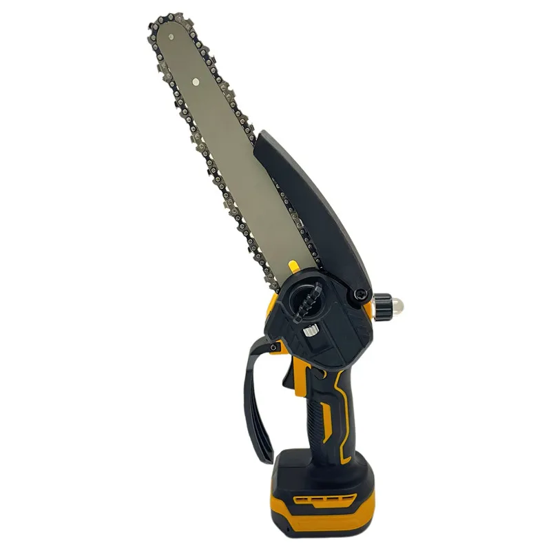 8-inch Cordless Electric Chain Saw For DeWALT 20V Battery Automatic Oiler Brushless Chainsaw Cutter Pruning Logging Garden Tools