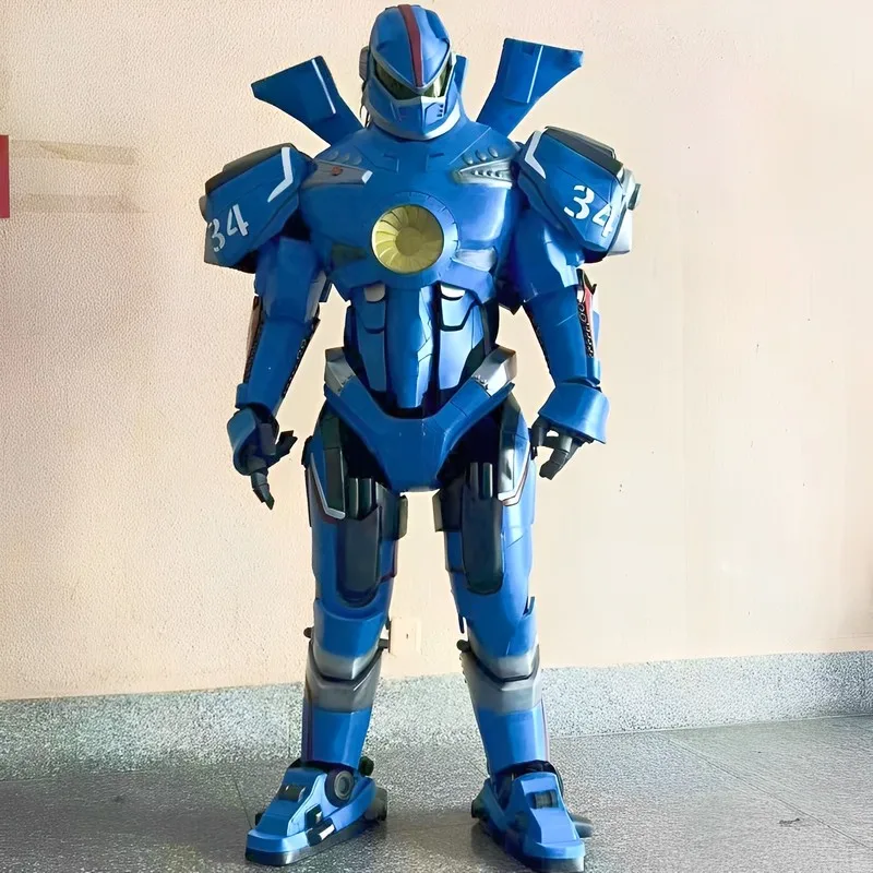 Customized Gipsy Danger Dangerous Ranger Cos Suit Real Person Wearable Clothing Props Customized Adult Birthday Party Gifts