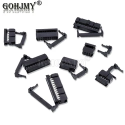 5PCS FC-6/8/10/12/14/16/18/20/30/40/50/64 PIN 2.54MM Pitch Double Row ISP Socket Connector Female Header