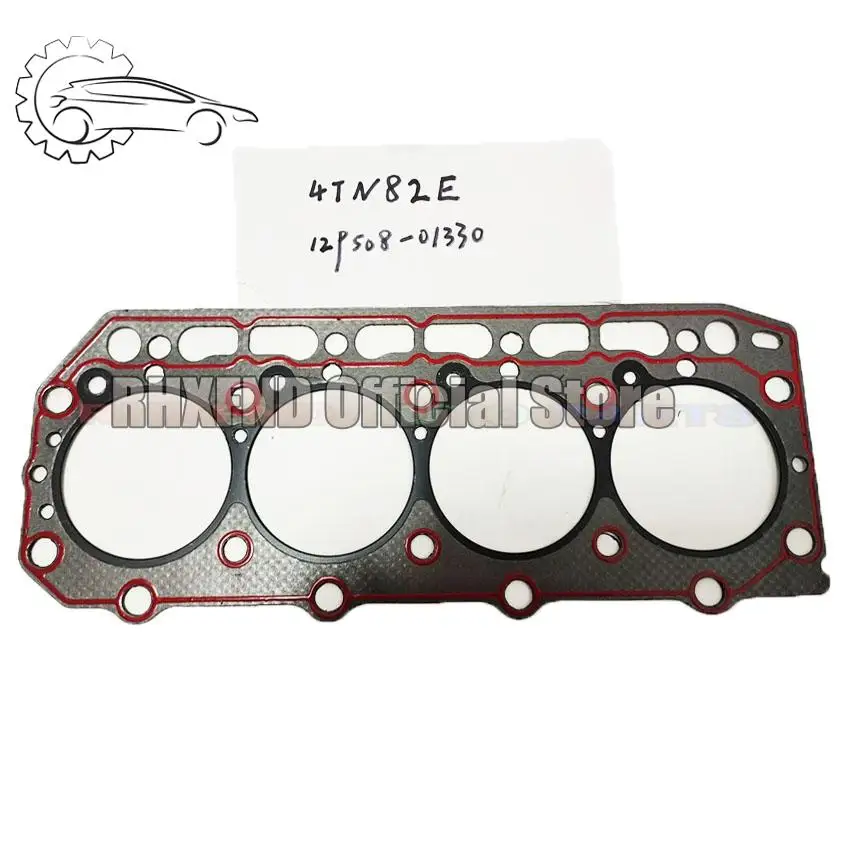 

129508-01330 4TN82E-RDWS 4TN82E-HP 4TN82L-US 4TN82-REY 4TN82E-MD 4TN82E-AS 4TN82 cylinder head gasket for Y anmar diesel engine