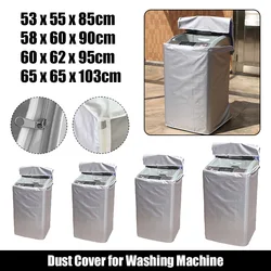 Washing Machine Cover Protector Waterproof Protective Silver Coating Top-Load Laundry Dryer Sunscreen Protection Dustproof