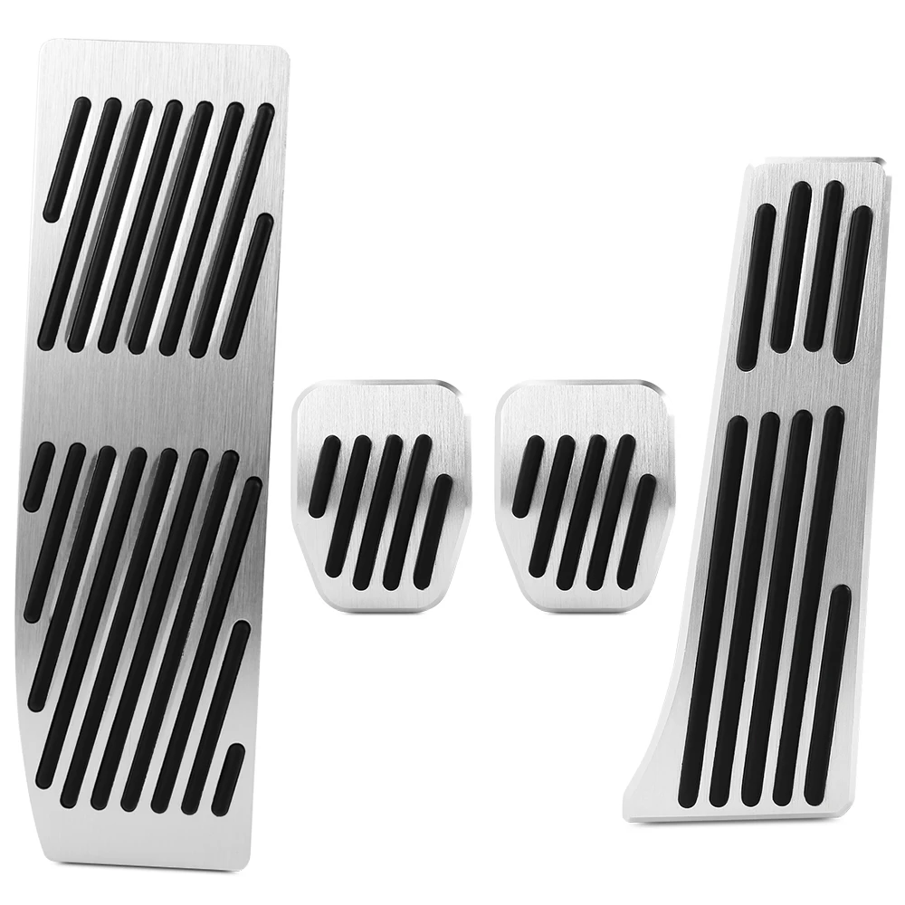 Nicht-bohren Nicht-slip Gaspedal Gas Kraftstoff Bremse Fußstütze Pedal Pads Für BMW 1,3 Serie X1 E39 E46 E87 E90 E91 E92, Auto Styling