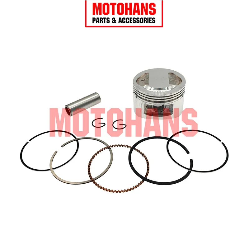 HM15120308 GY6 120CC 52MM BORE 13MM PIN PISTON KIT 4T 50CC 139QMA 139QMB SCOOTER ENGINE PARTS FOR CHINESE SCOOTERS ATV QUAD