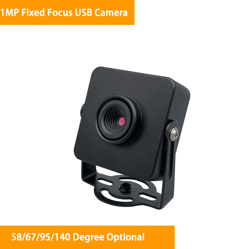 1MP Cmos GC1054 Sensor Fixed Focus View Angle 58/67/95/140 Degree UVC Plug Play PC USB Camera 720P For Windows Linux Mac Android