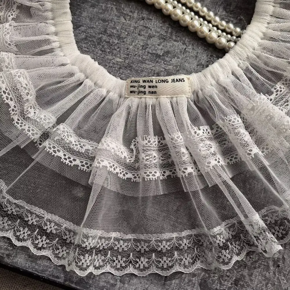 

Новая кружевная юбка с вышивкой Y2K, уличная прозрачная ажурная юбка с высокой талией, дизайнерская многослойная юбка на шнуровке, украшение для джинсов