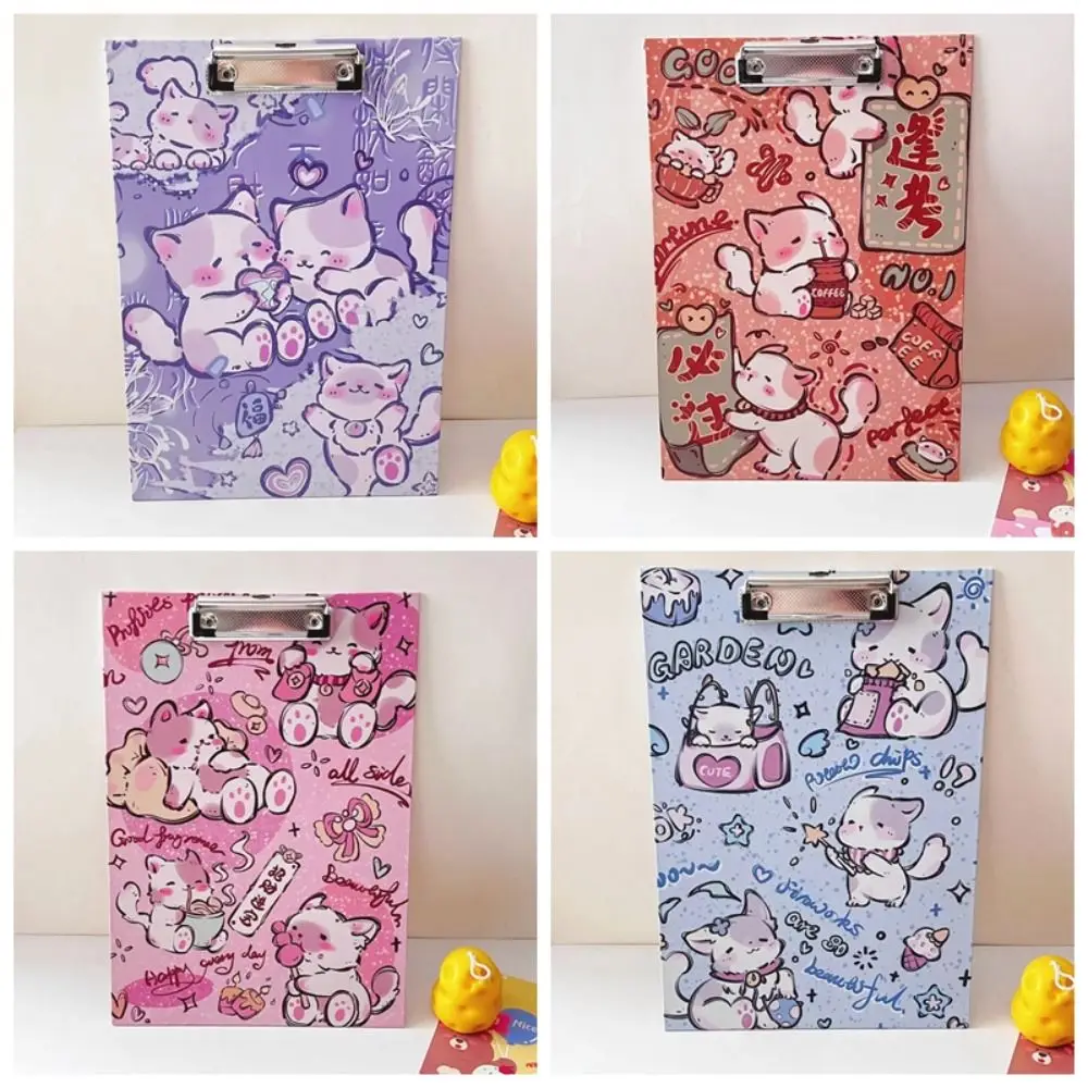 Simple A4 Folder Board Thicken Wear-resistant File Storage Clipboard Multifunctional Durable Document Storage Clip Memo Pad