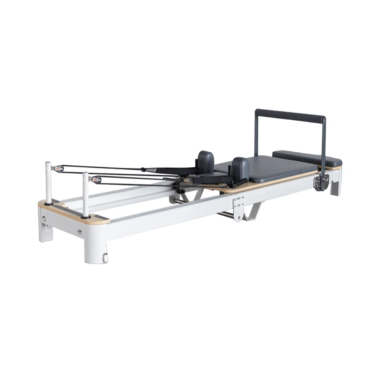 Wavar Folding Home Gym Using Customize Logo Pilates Reformer Aluminium Alloy Reformer with Full Accessories