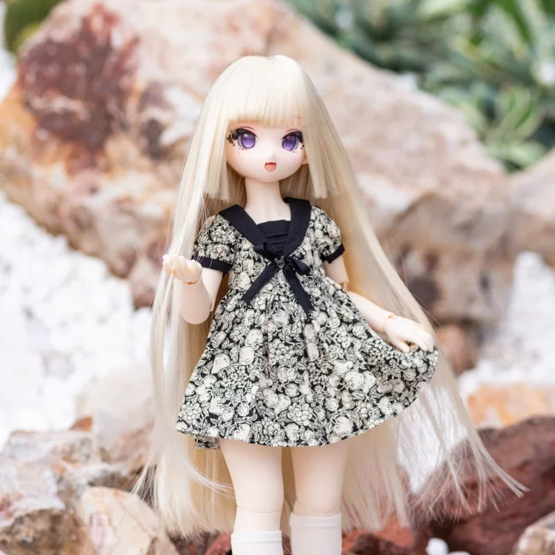 

1/3 1/4 1/6 Кукольный парик для куклы Bjd 60/45/30 см, длинные прямые волосы с челкой, игрушки, игровой домик, аксессуары для кукол, без куклы