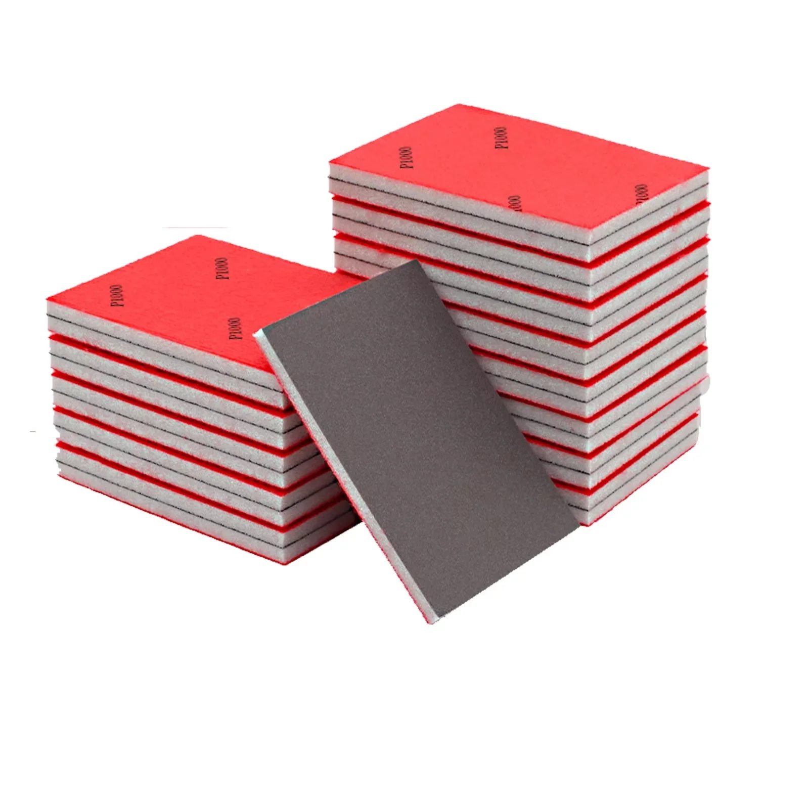 20pcs 70x100mm Sanding Sponge Blocks Wet Dry Soft Foam Sandpaper for Metal Wood Polishing 180-3000 Grit
