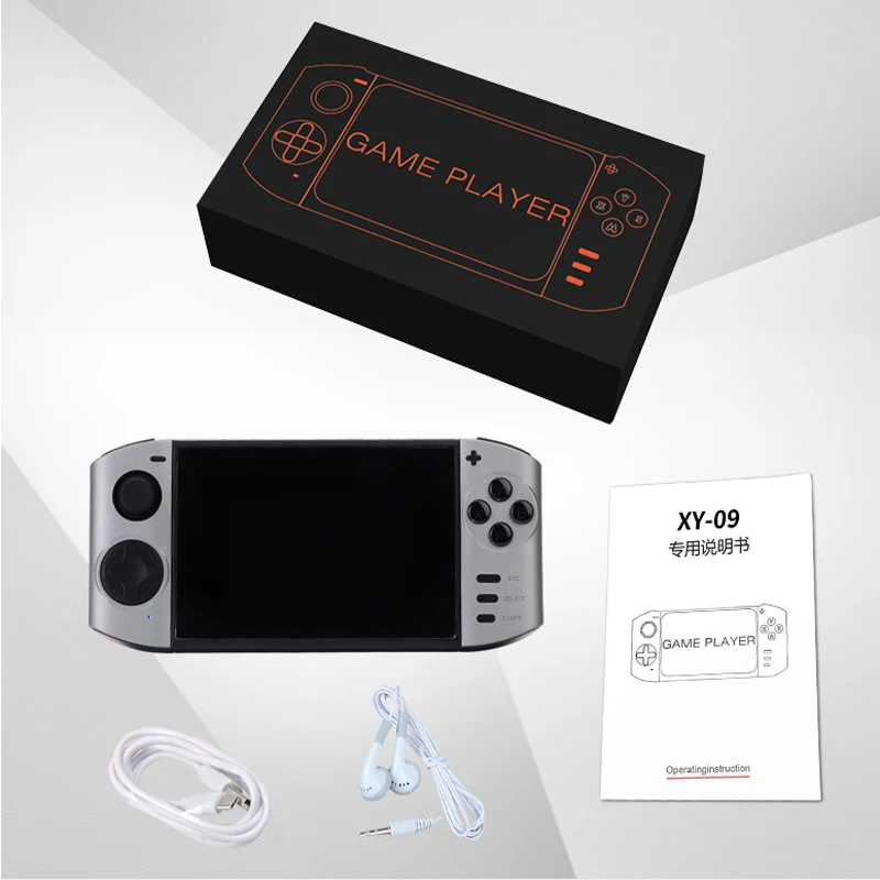 XY-09 Double Battle Handheld Game Console 8G Memory 5.1 Inch HD Retro PSP Game Console Multi-purpose Machine For PSP TV 2022