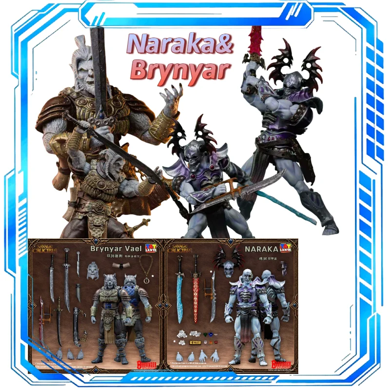 

HS STUDIOS 1/12 Savage Crucible 26 Limited Version Brynyar Vael Naraka Articulated Body Design 6inch Action Figure Collection