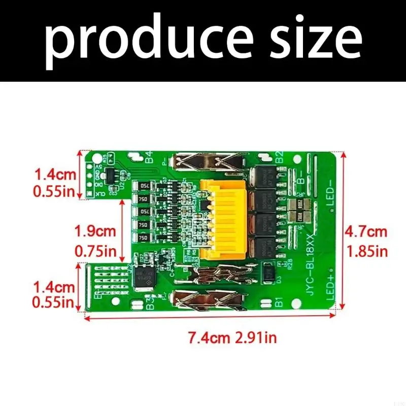 18V Highly Power Electric Tool Set With Double Side LED Lights For Enhances Visibilities In Dark Environment ABS PCB F19E