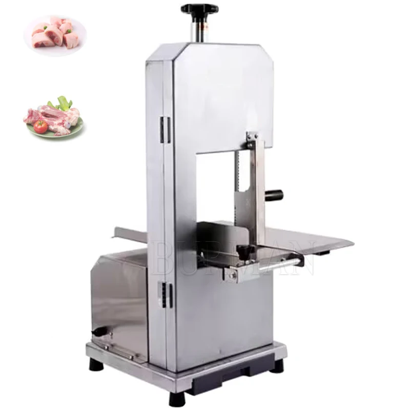 Bone Sawing Machine Desktop Bone Cutting Machine Frozen Meat Cutter Commercial Cut Pork Trotters  Pork Ribs Fish Meat Beef Machi