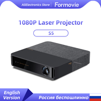 Fengmi S5 1080P Laser Projector FULL HD Mini Portable 1100 ANSI Smart Home Theater Cinema Beamer With Demon Speaker Formovie