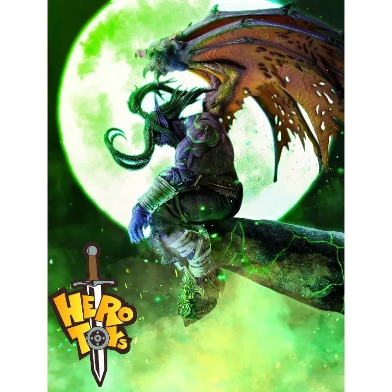 Nieuwe METYTOYZ Originele HERO SPEELGOED Illidan Demon Hunter Ei Totaal Super Mobiel Model Handgemaakte 1/10 Mobiele Orc ModelToy Handgemaakte Gift