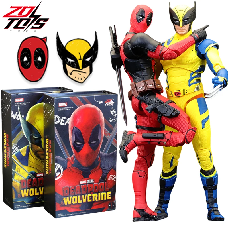 Deadpool & Wolverine ZD Original Action Figure Thor 1/10 Limited Legends Guardians of The Galaxy Lord Cartoon Toys for Kids Gift