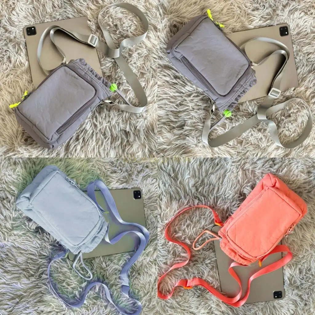 

X90D Water Bottle Holder Slings Bag Nylon Water Bottle Carriers Crossbody Bag Outdoor Water Bottle Cover with Strap Unisex