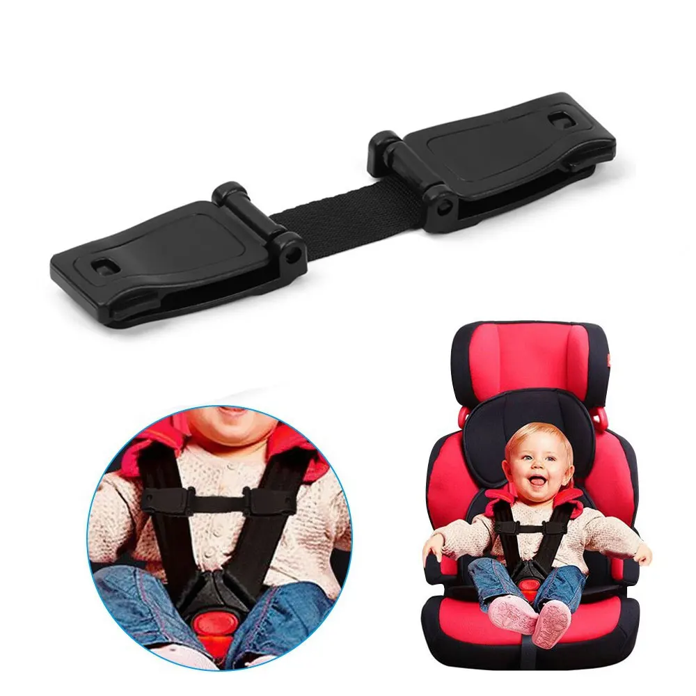 Clip de pecho ajustable antideslizante para niños, arnés de pecho para asiento de coche, trona, Buggy, cinturón de seguridad, hebilla, bloqueo de