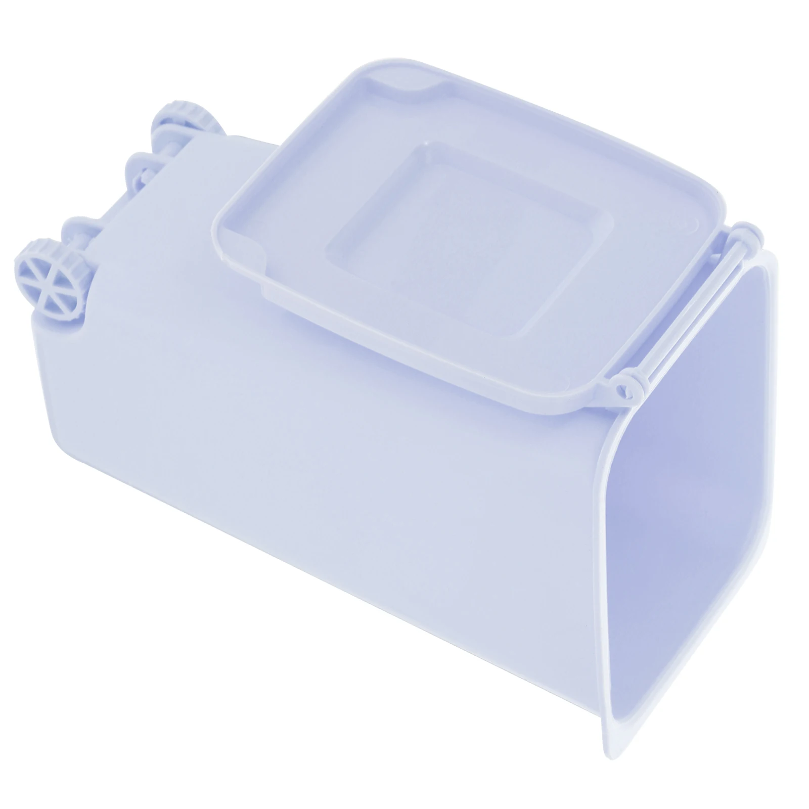 

Mini Desktop Trash Can with Lid Storage Box Garbage for Office Portable Student Bucket