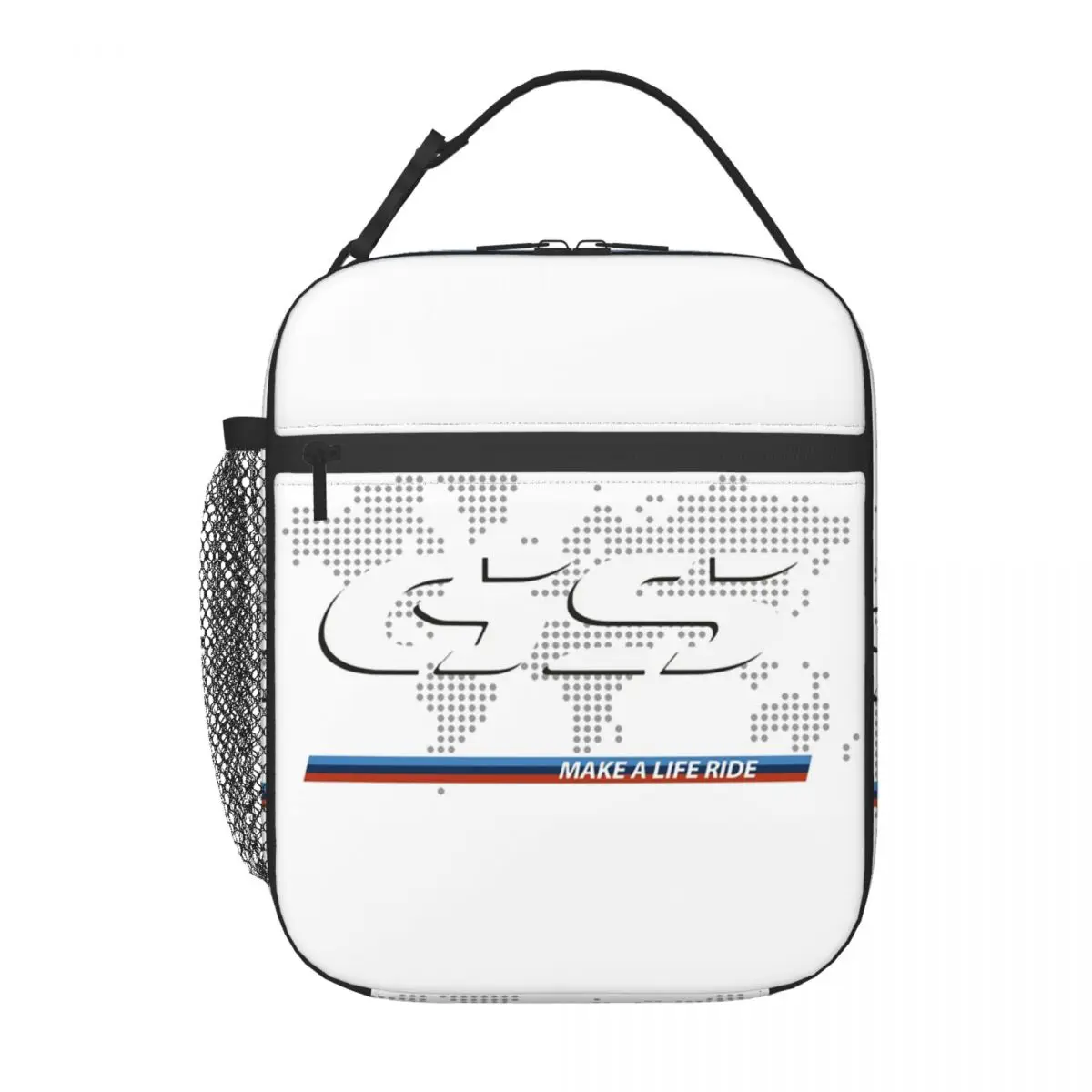 לעשות נסיעה חיים gs אופנוע הרפתקאות מחדש תיבת ארוחת צהריים רב תפקודי העולם מפת העולם מגניב מזון קר