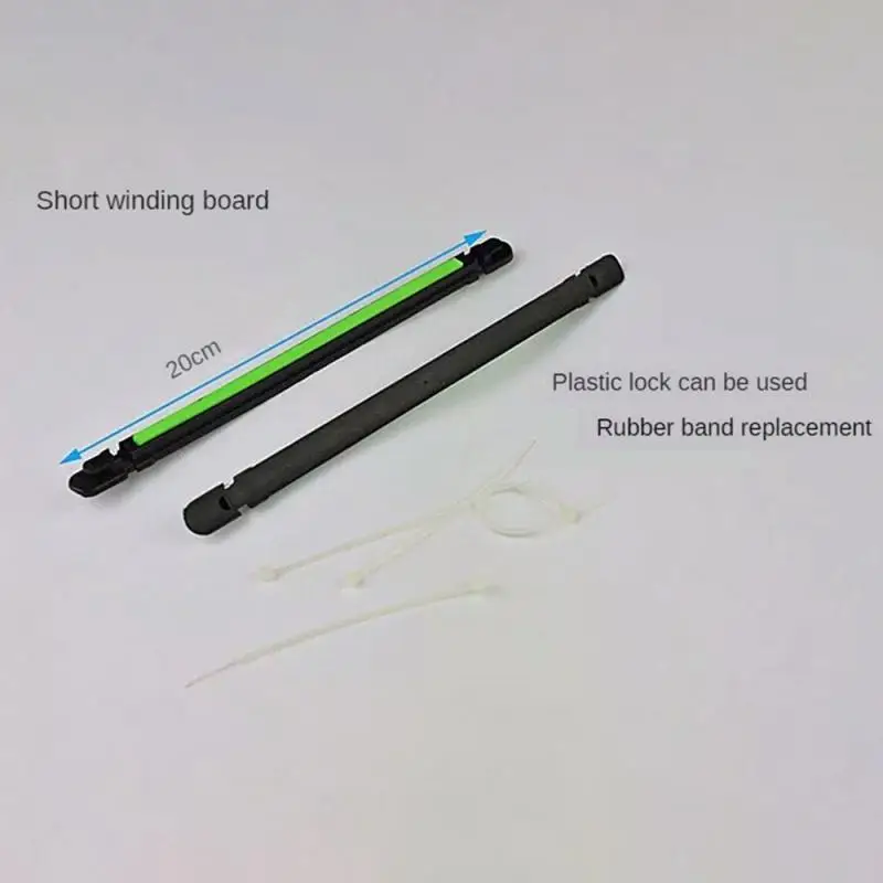 1/5PCS Abs Winding Plate Reusable Fishing Gear Accessories Winding Board Practical Fishing Rod Line Card Rod Universal
