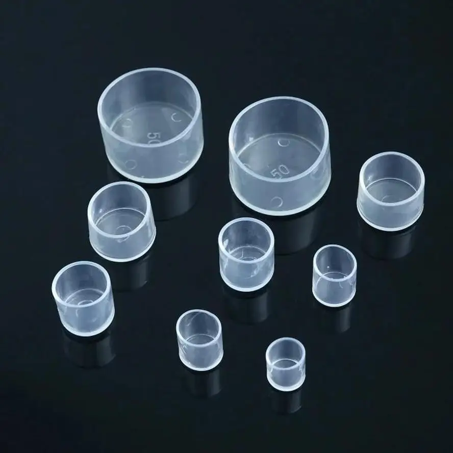 4 Pcs Rubber Furniture Chair Table Mat Silicone Anti Scratch Protector Cap Table Ferrule Feet Leg Cap Floor Protector Home Tools