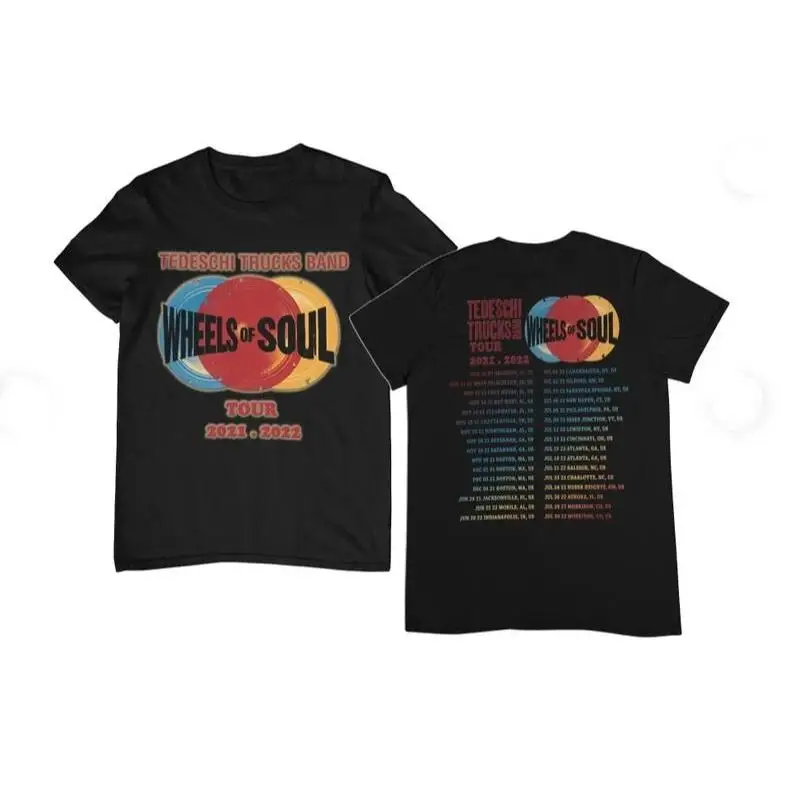 Tedeschi Trucks Band 2 SDIES Wheels of soul tour 2021 2022 T Shirt