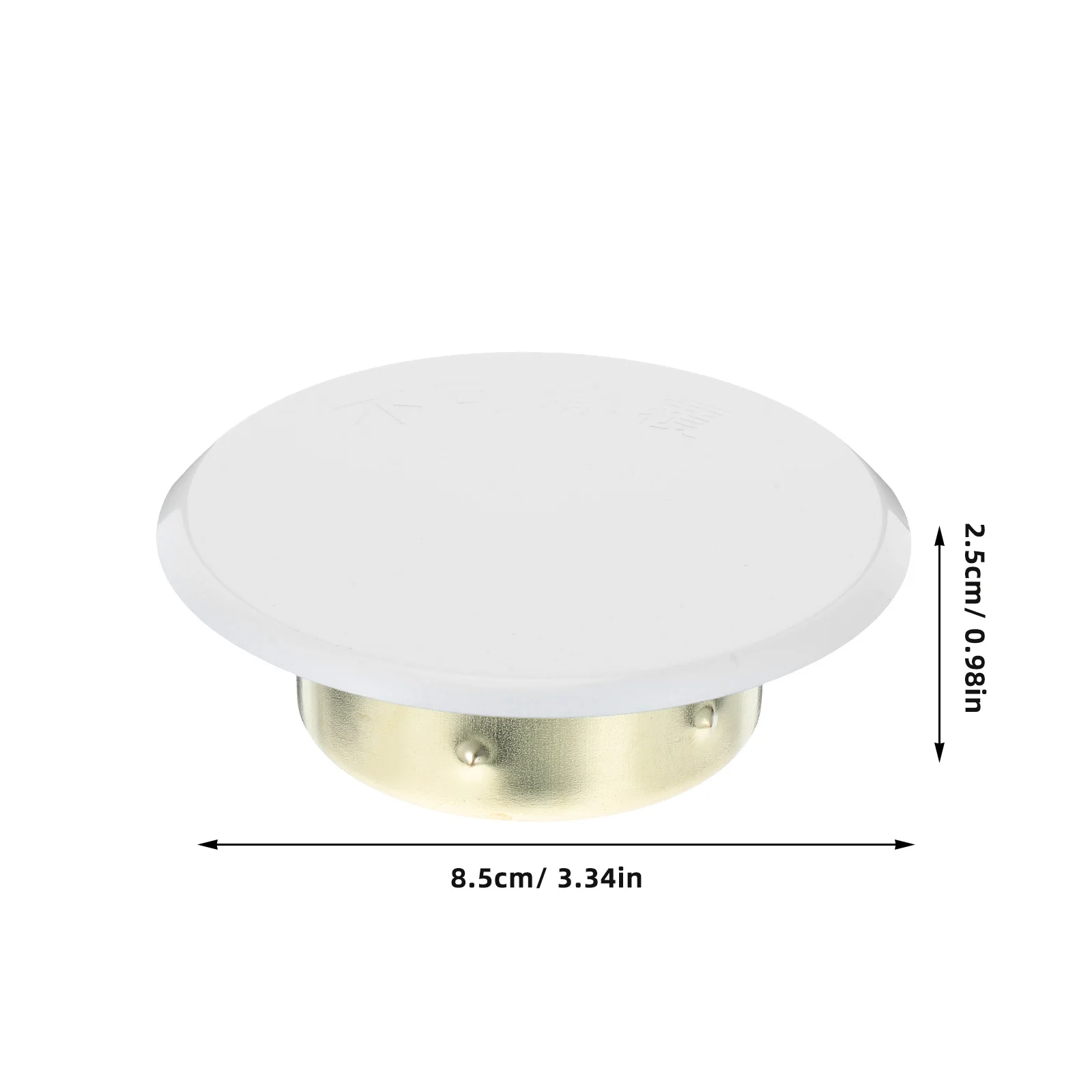 4 قطعة رش الحريق غطاء مخفي لوحة غطاء فوهة معدنية للسقف الصناعية السكنية سهلة التركيب