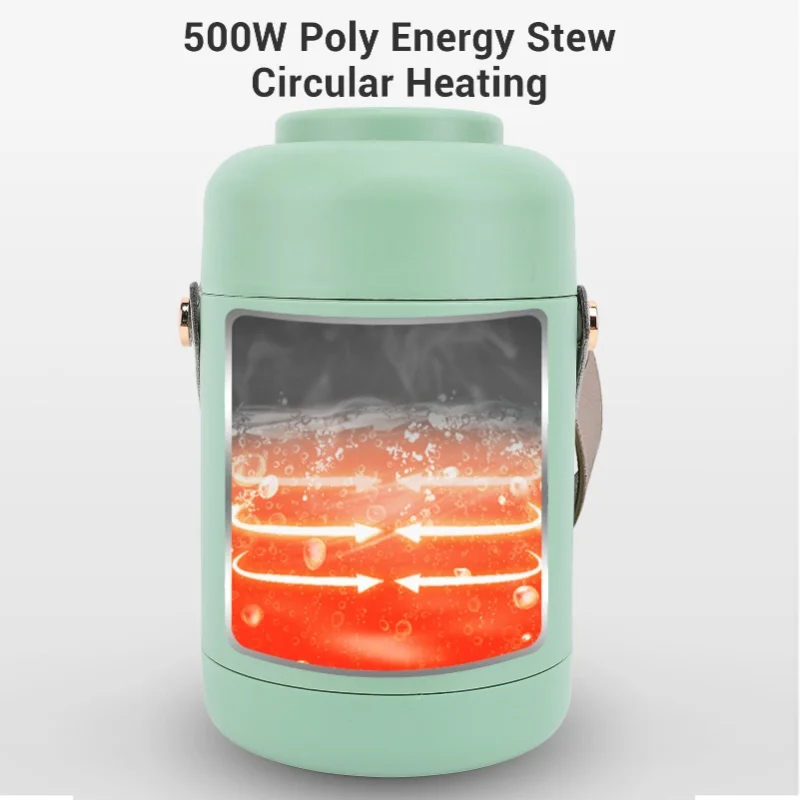 Compact Portable Electric Pot for Travel, Multifunctional Hot Water Boiler, Quick Boiling Water Heater