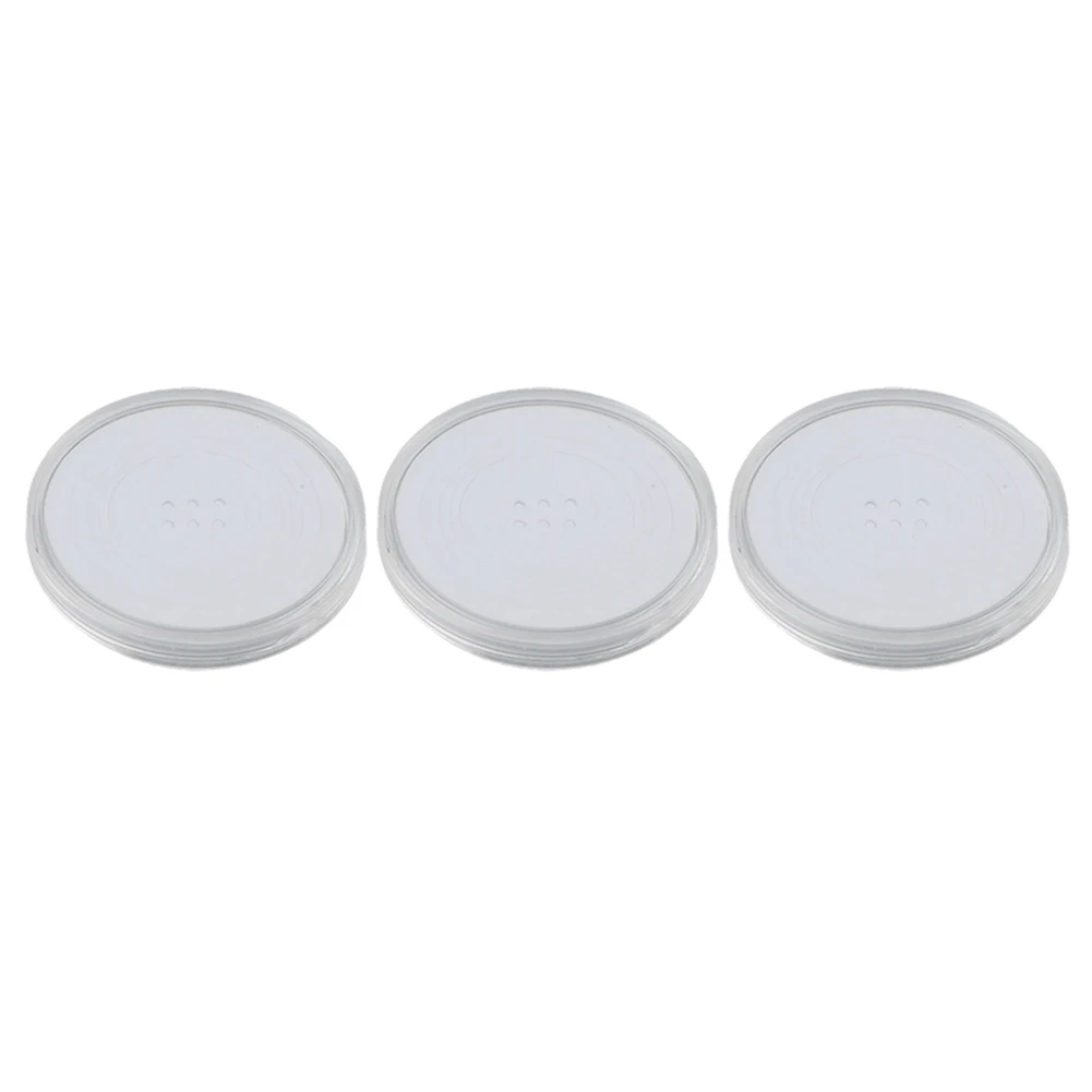 

20pcs Transparent Round Coin Capsule Storage Case with Portable Display Container for Various Coin Collections